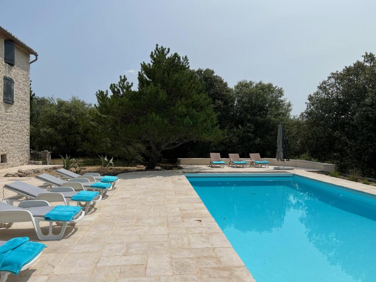 Villa Luxurious Family House With Pool In Ardeche. Les Vans Exterior foto