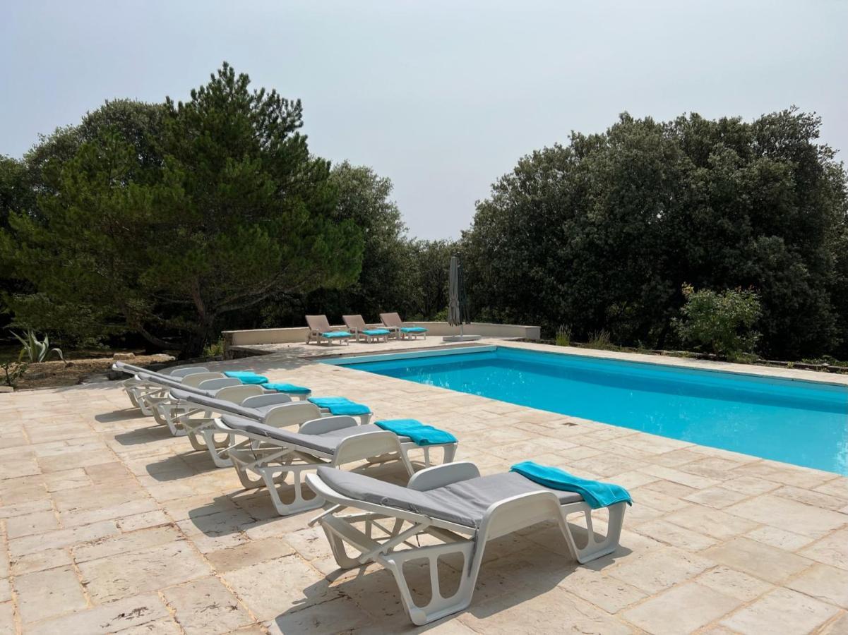 Villa Luxurious Family House With Pool In Ardeche. Les Vans Exterior foto