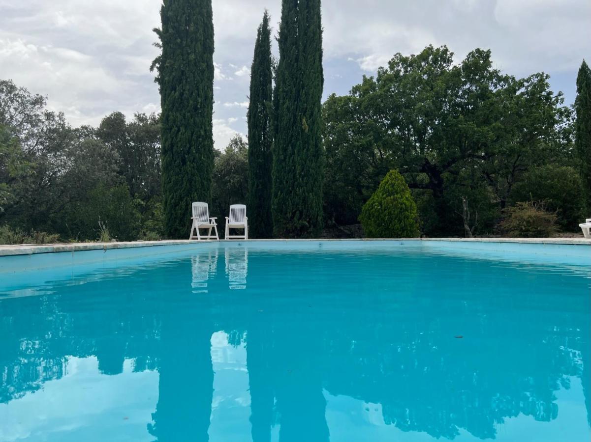 Villa Luxurious Family House With Pool In Ardeche. Les Vans Exterior foto