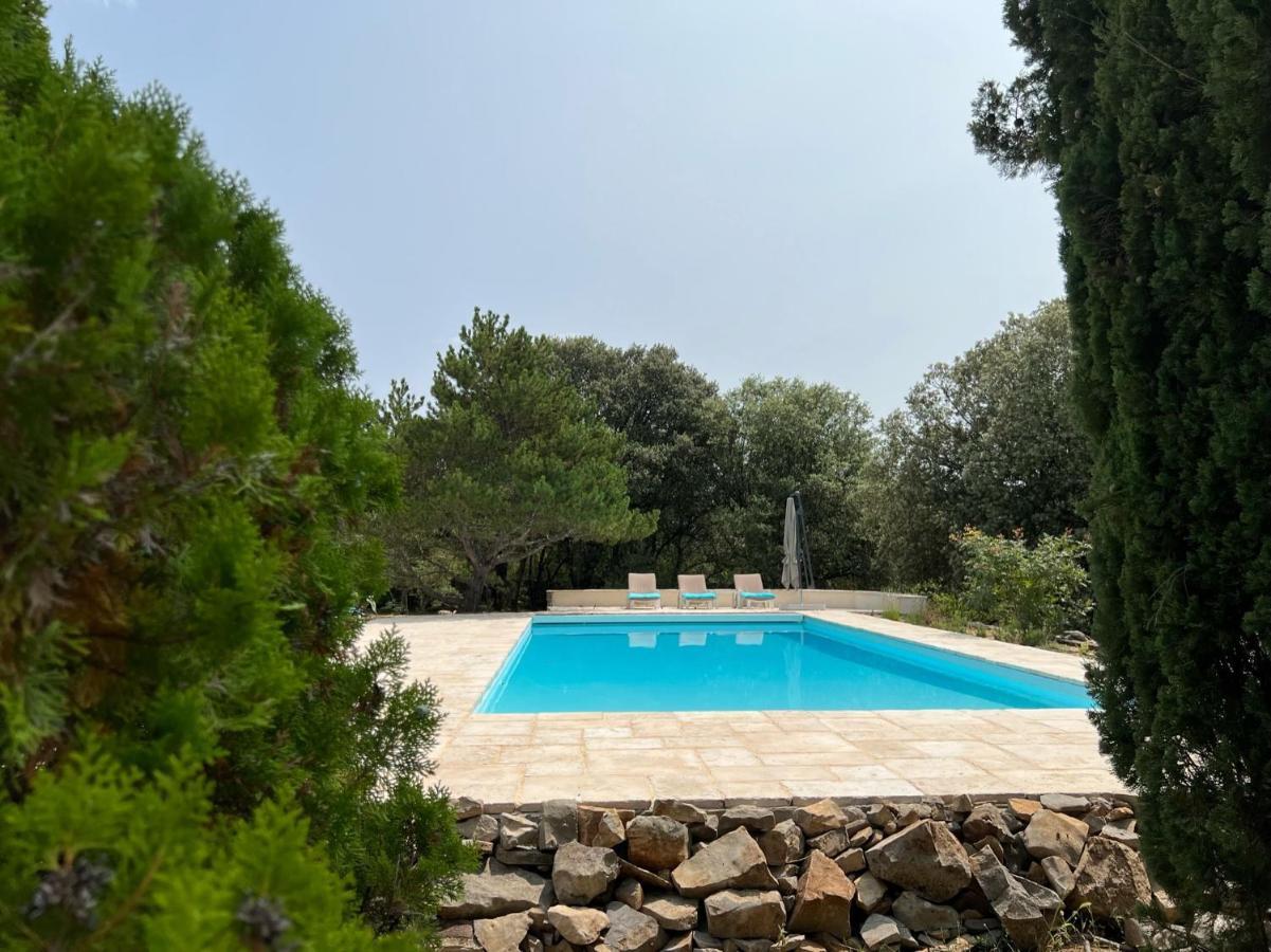 Villa Luxurious Family House With Pool In Ardeche. Les Vans Exterior foto