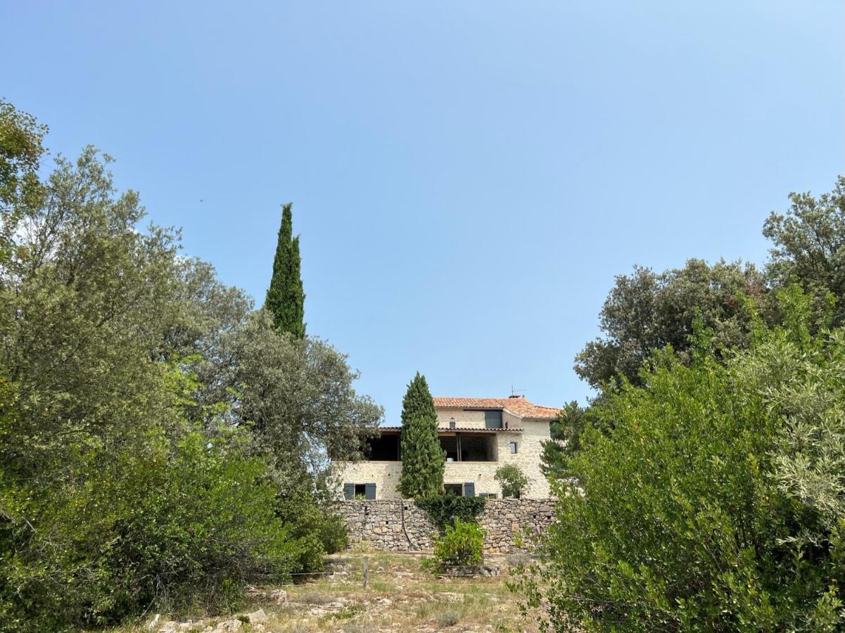 Villa Luxurious Family House With Pool In Ardeche. Les Vans Exterior foto