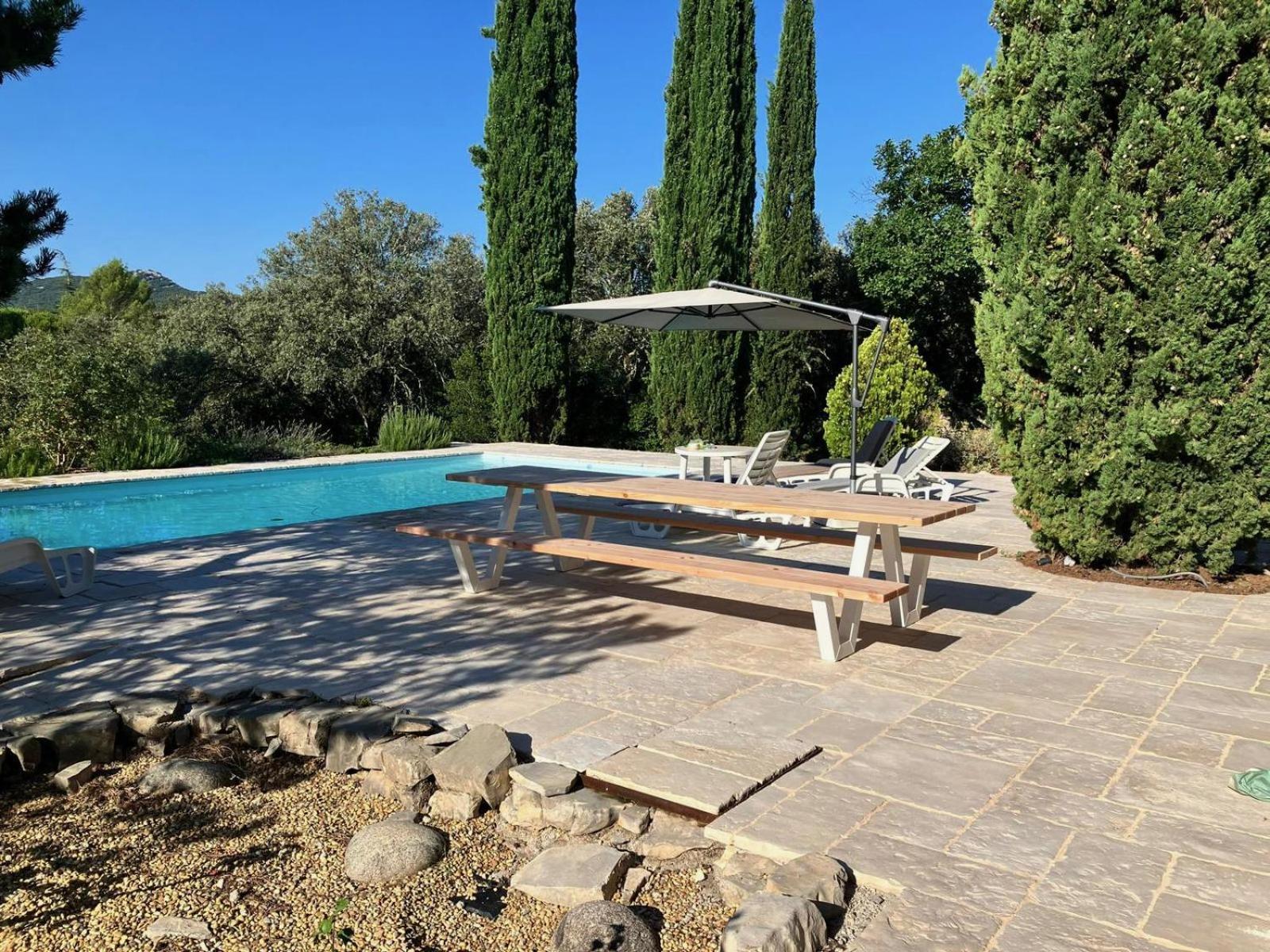 Villa Luxurious Family House With Pool In Ardeche. Les Vans Exterior foto