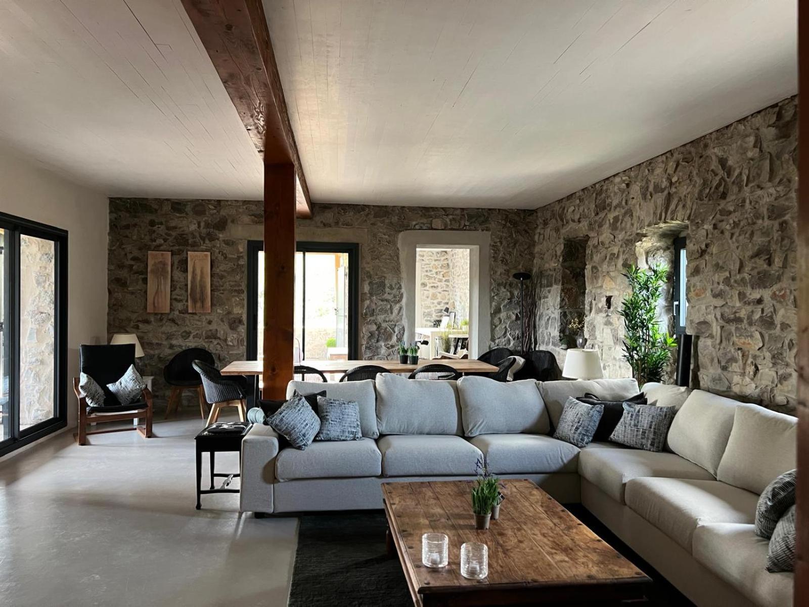 Villa Luxurious Family House With Pool In Ardeche. Les Vans Exterior foto